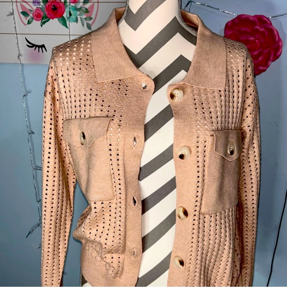 This is for a size medium shacket by BiBi